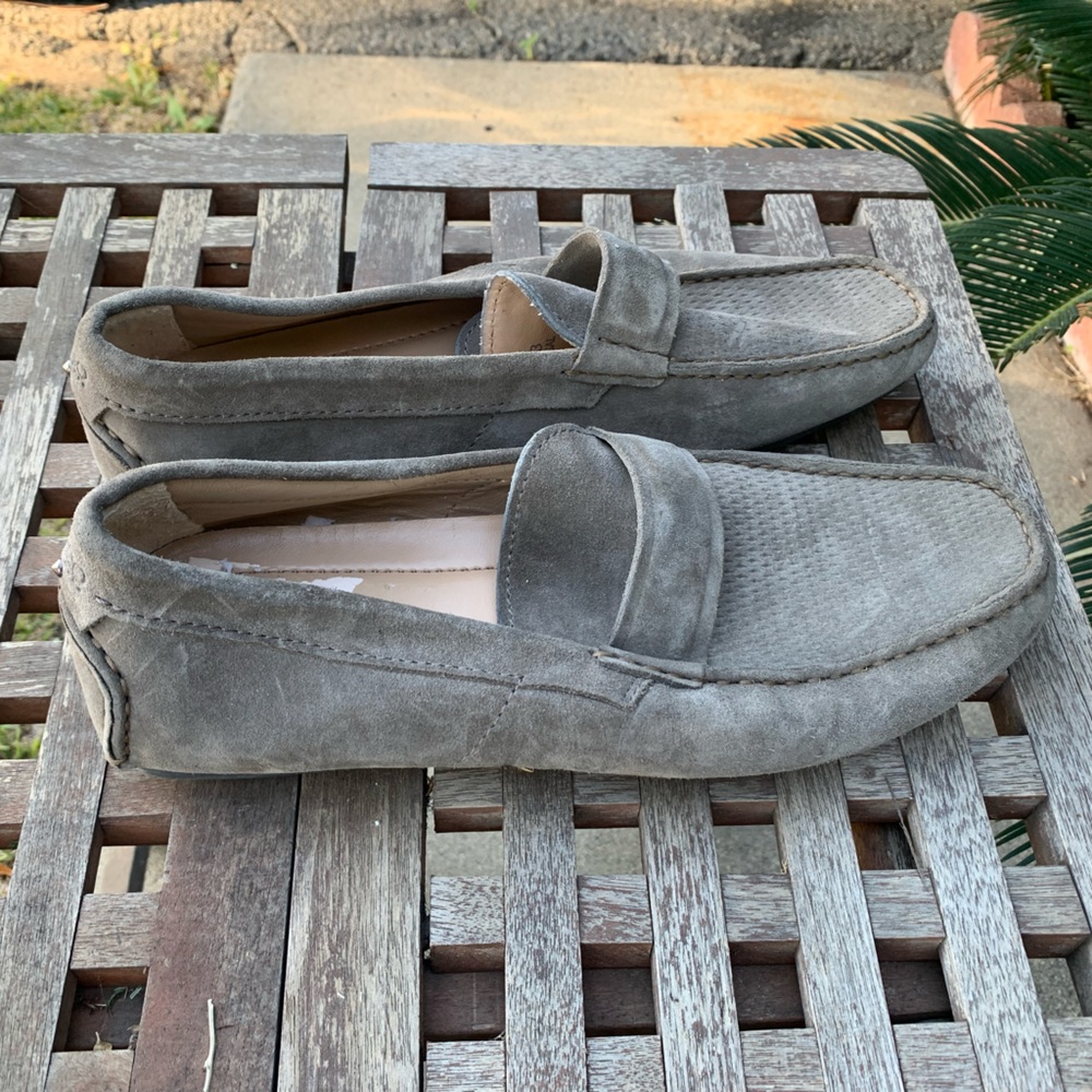 Hugo Boss Swede loafers used in excellent condition